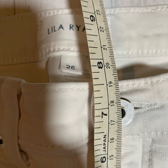 Lila Ryan White Skinny pants. Size 26. - Picture 6 of 8